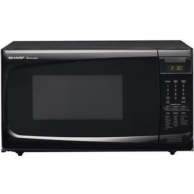 Sharp 1.4 cu. ft. Countertop Microwave Oven R-402JK IMAGE 1