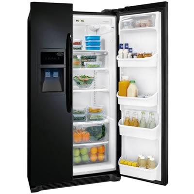 Crosley 36-inch, 26 cu. ft. Side-by-Side Refrigerator with Ice and Water CRSH267LB IMAGE 1