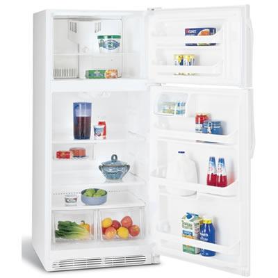 Crosley 30-inch, 18 cu. ft. Top Freezer Refrigerator CRT185HLW IMAGE 1