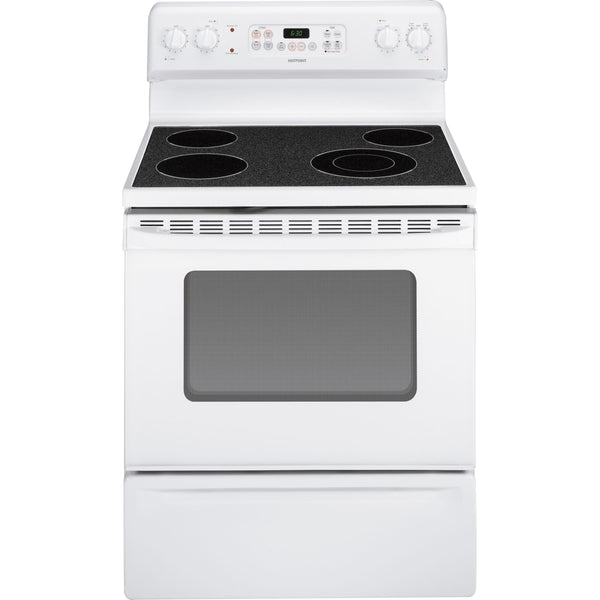 Hotpoint 30-inch Freestanding Electric Range RB790DRWW IMAGE 1