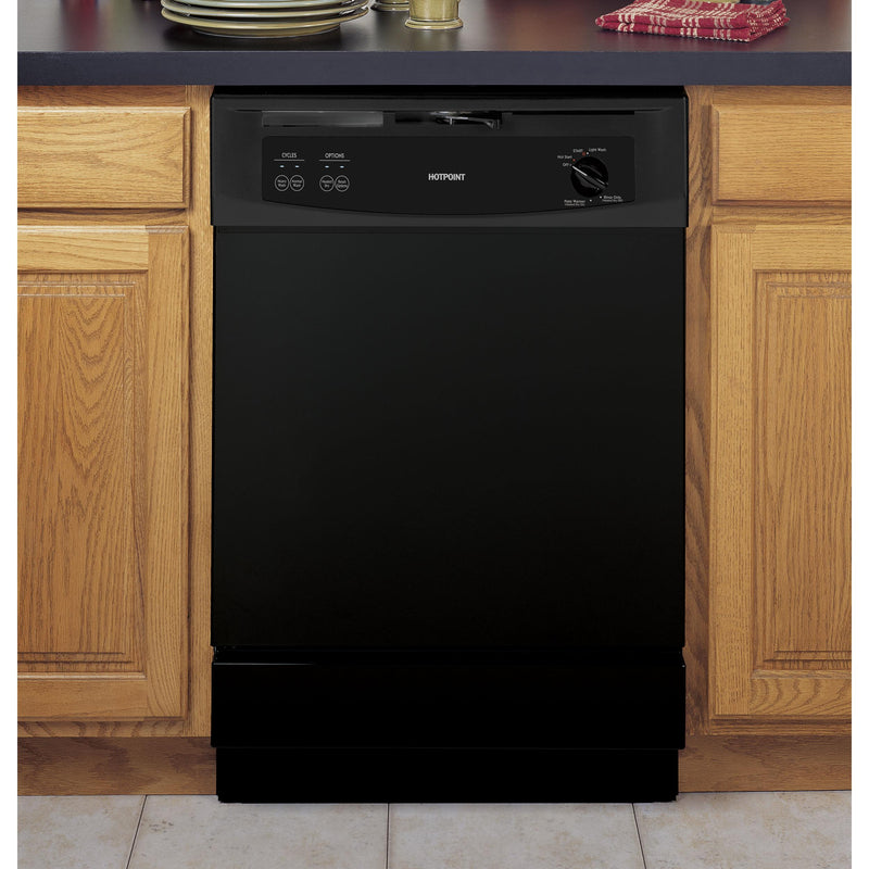 Hotpoint 24-inch Built-In Dishwasher HDA2000VBB IMAGE 2