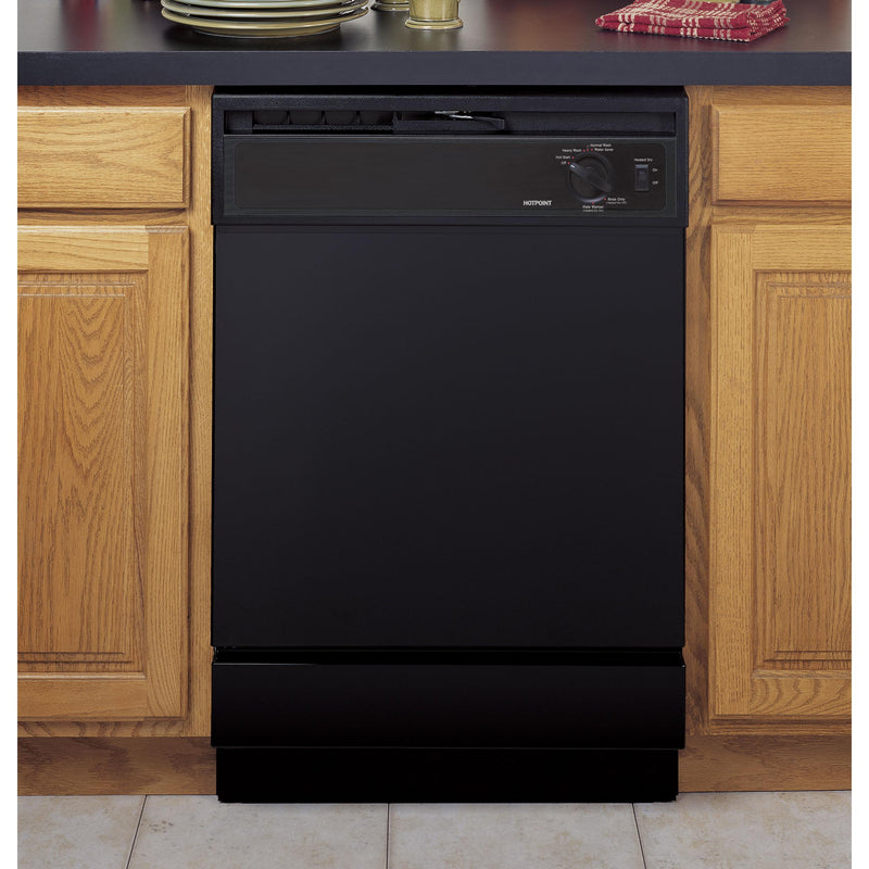 Hotpoint 24-inch Built-In Dishwasher HDA2100VBB IMAGE 1