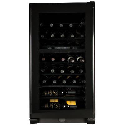 Haier 4.1 cu. ft. 40-bottle Freestanding Wine Cooler HVFE040BBB IMAGE 1