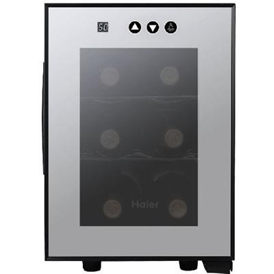 Haier 6-bottle Freestanding Wine Cooler HVTM06ABS IMAGE 1