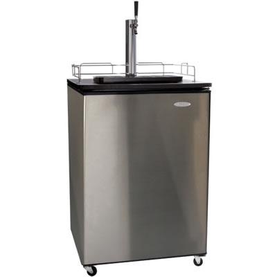 Haier 6.4 cu. ft. Freestanding Beer Dispenser HBF05EBSS IMAGE 1