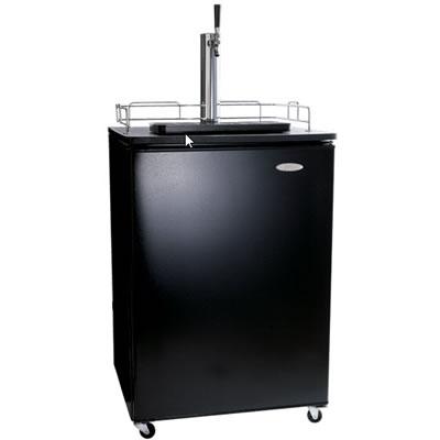 Haier 6.4 cu. ft. Freestanding Beer Dispenser HBF05EABB IMAGE 1