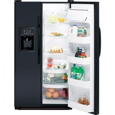 Hotpoint 36-inch, 25 cu. ft. Side-by-Side Refrigerator with Ice and Water HSH25GFBBB IMAGE 2