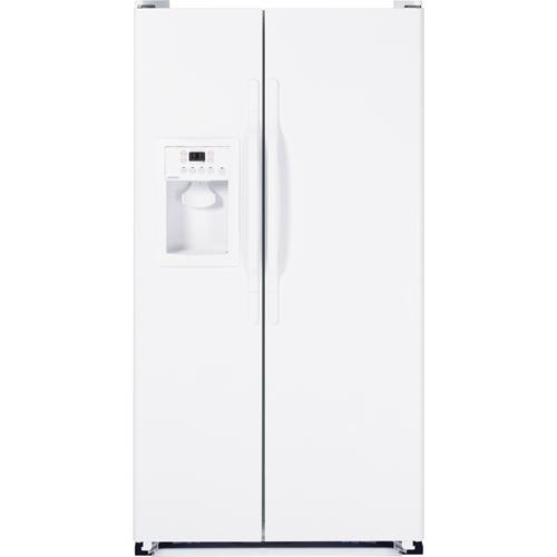 Hotpoint 36-inch, 25 cu. ft. Side-by-Side Refrigerator with Ice and Water HSH25GFBWW IMAGE 2