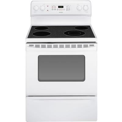 Hotpoint 30-inch Freestanding Electric Range RB790DTWW IMAGE 1