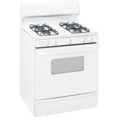 Hotpoint 30-inch Freestanding Gas Range RGB526DETWW IMAGE 1