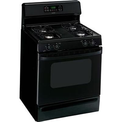 Hotpoint 27-inch Freestanding Electric Range RGB790DETBB IMAGE 1