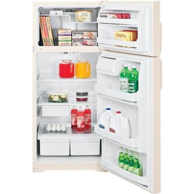 Hotpoint 28-inch, 18.1 cu. ft. Top Freezer Refrigerator HTH18EBDCC IMAGE 1