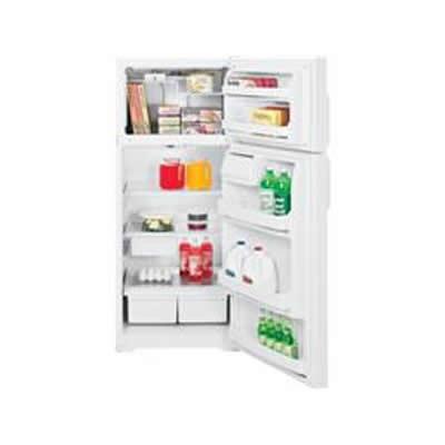 Hotpoint 28-inch, 18.1 cu. ft. Top Freezer Refrigerator HTH18EBDWW IMAGE 2