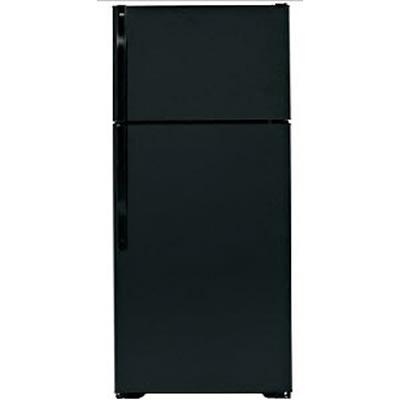 Hotpoint 28-inch, 17 cu. ft. Top Freezer Refrigerator HTH17CBDBB IMAGE 1