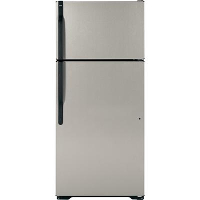 Hotpoint 28-inch, 16.6 cu. ft. Top Freezer Refrigerator HTJ17CBBSA IMAGE 1