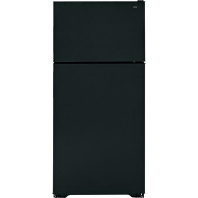 Hotpoint 28-inch, 15.6 cu. ft. Top Freezer Refrigerator HTR16ABSRBB IMAGE 1