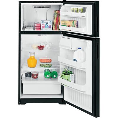 Hotpoint 28-inch, 15.6 cu. ft. Top Freezer Refrigerator HTR16ABSRBB IMAGE 2