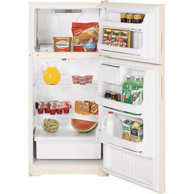 Hotpoint 28-inch, 15.6 cu. ft. Top Freezer Refrigerator HTR16ABSRCC IMAGE 2