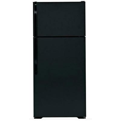 Hotpoint 28-inch, 16.6 cu. ft. Top Freezer Refrigerator HTS17CBDBB IMAGE 1