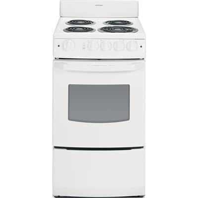 Hotpoint 20-inch Freestanding Electric Range RA820DDWW IMAGE 1