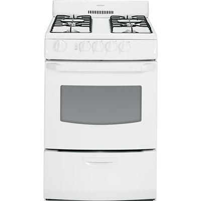 Hotpoint 24-inch Freestanding Gas Range RGA824DED IMAGE 1