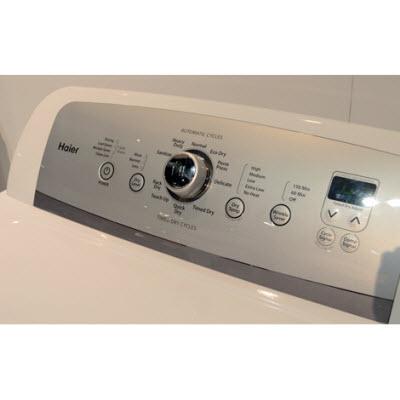 Haier 7 cu. ft. Electric Dryer GDE560BW IMAGE 2