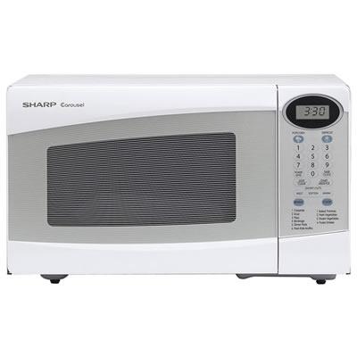 Sharp 0.8 cu. ft. Countertop Microwave Oven R-230KW IMAGE 1