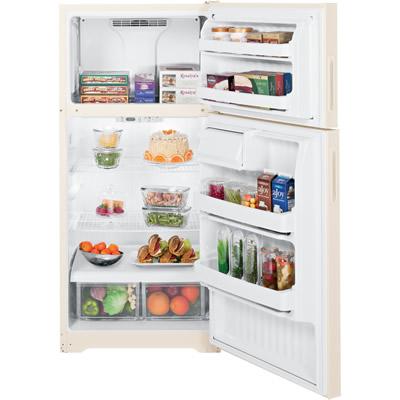 Hotpoint 28-inch, 15.6 cu. ft. Top Freezer Refrigerator HTR16BBERCC IMAGE 3