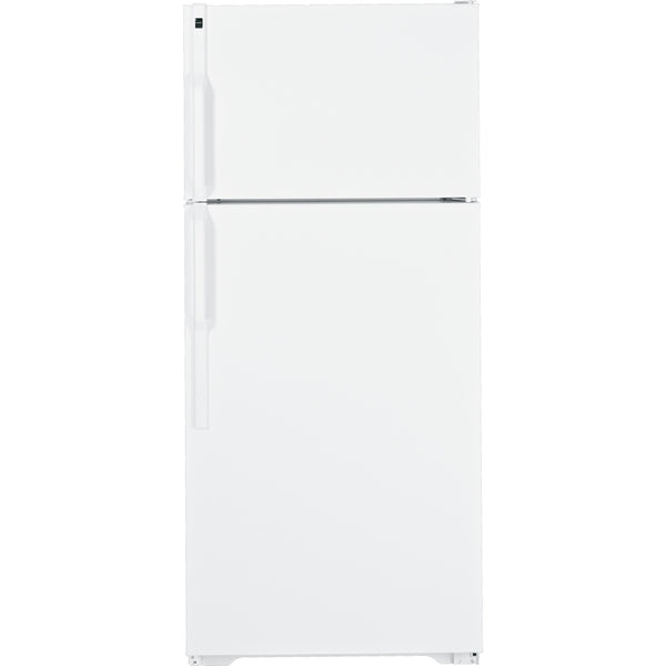 Hotpoint 30-inch, 16.6 cu. ft. Top Freezer Refrigerator HTS17DBEWW IMAGE 1