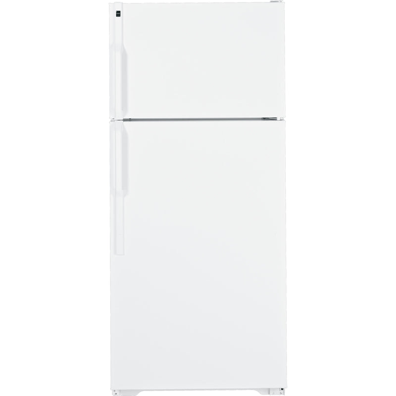 Hotpoint 30-inch, 16.6 cu. ft. Top Freezer Refrigerator HTS17DBEWW IMAGE 1