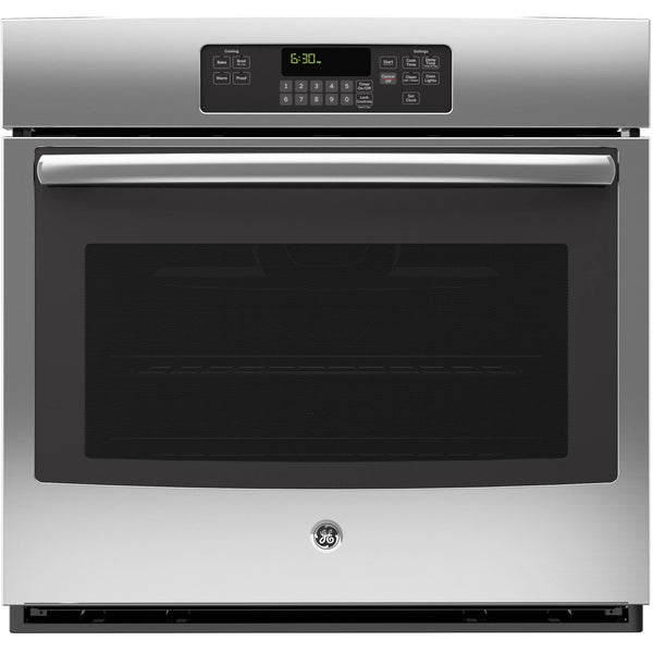 GE 30-inch, 5 cu. ft. Built-in Single Wall Oven JT3000SFSS IMAGE 1