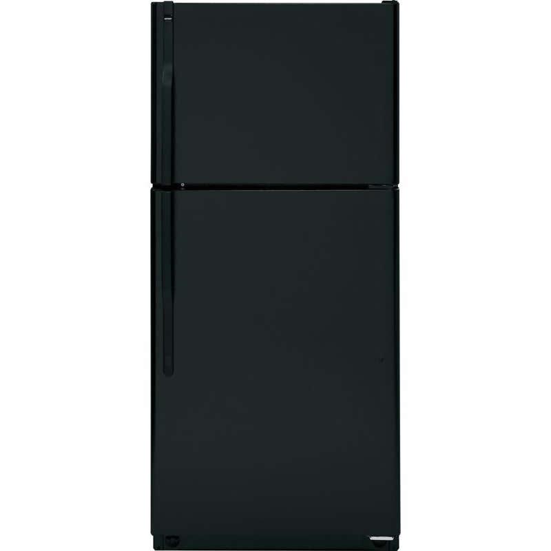 Hotpoint 28-inch, 18.1 cu. ft. Top Freezer Refrigerator HTS18BBEBB IMAGE 1