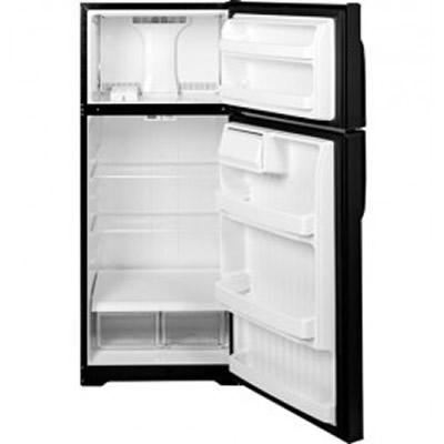 Hotpoint 28-inch, 18.1 cu. ft. Top Freezer Refrigerator HTS18BBEBB IMAGE 2