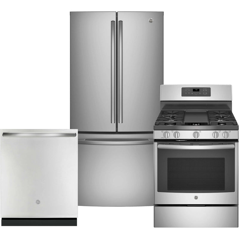 GE Kitchen GNE25DSKSS, JCGB700SEJSS, GBT632SSMSS IMAGE 1