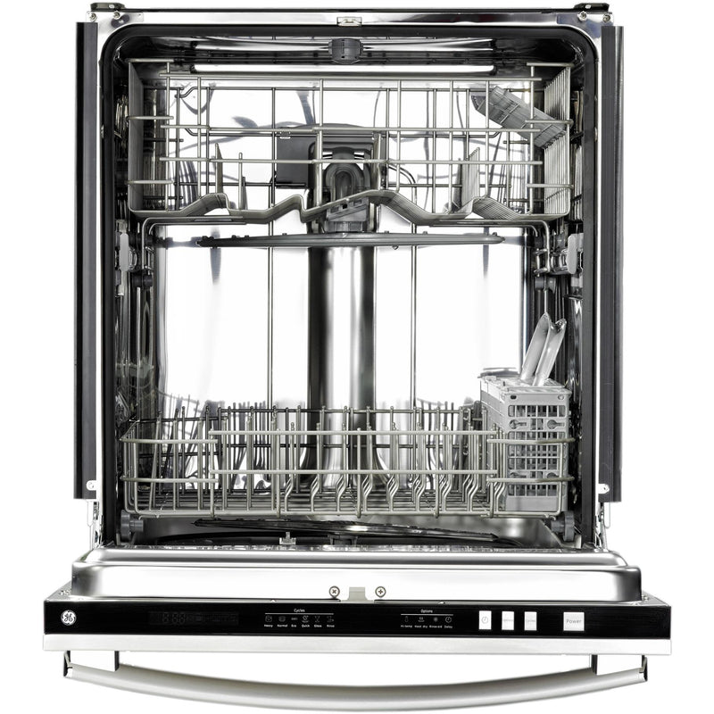 GE 24-inch Built-in Dishwasher with Automatic Temperature Control GDT696SSFSS IMAGE 2