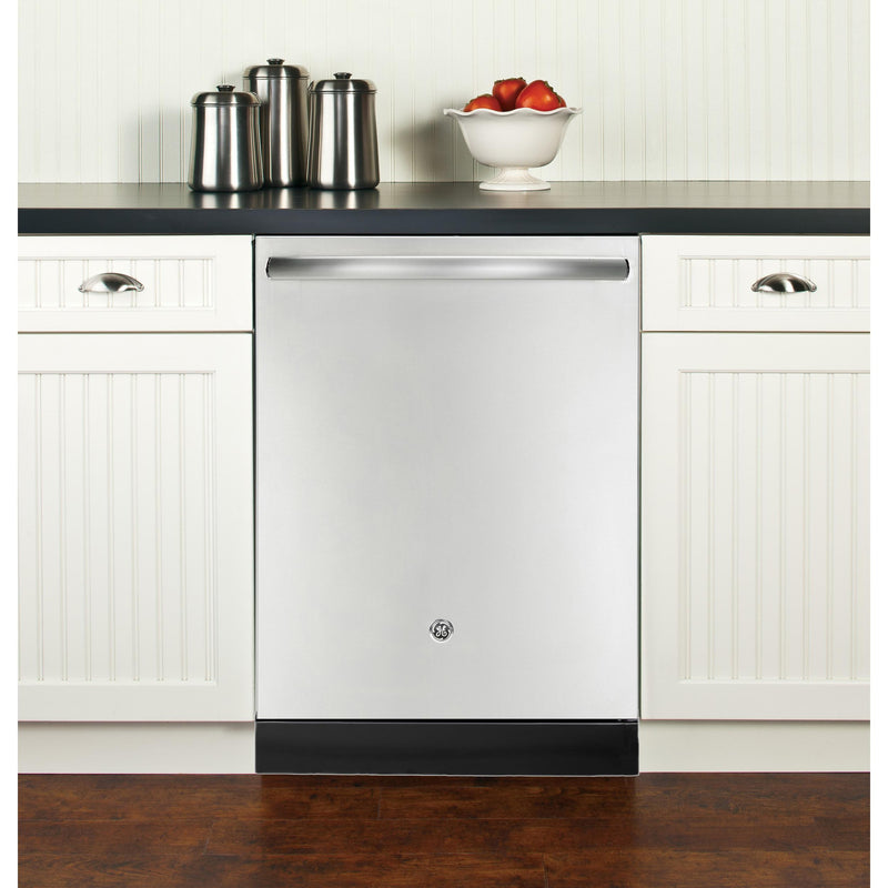 GE 24-inch Built-in Dishwasher with Automatic Temperature Control GDT696SSFSS IMAGE 3