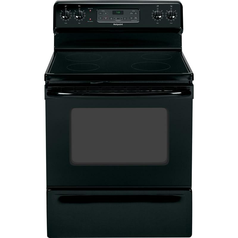 Hotpoint 30-inch Freestanding Electric Range RB780DHBB IMAGE 1