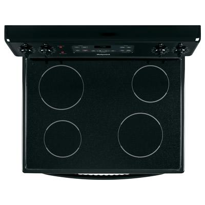 Hotpoint 30-inch Freestanding Electric Range RB780DHBB IMAGE 3