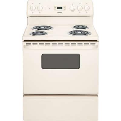 Hotpoint 30-inch Freestanding Electric Range RB526DHCC IMAGE 1