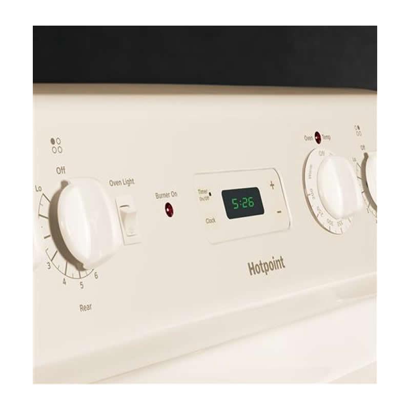 Hotpoint 30-inch Freestanding Electric Range RB526DHCC IMAGE 2