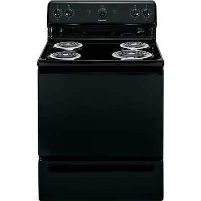 Hotpoint 30-inch Freestanding Electric Range RB525DHBB IMAGE 1