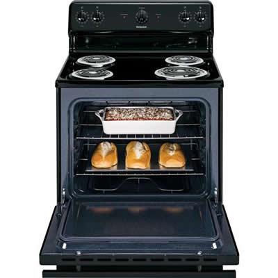 Hotpoint 30-inch Freestanding Electric Range RB525DHBB IMAGE 4