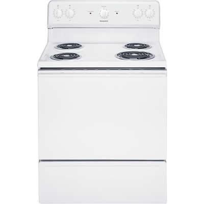 Hotpoint 30-inch Freestanding Electric Range RB525DHWW IMAGE 1