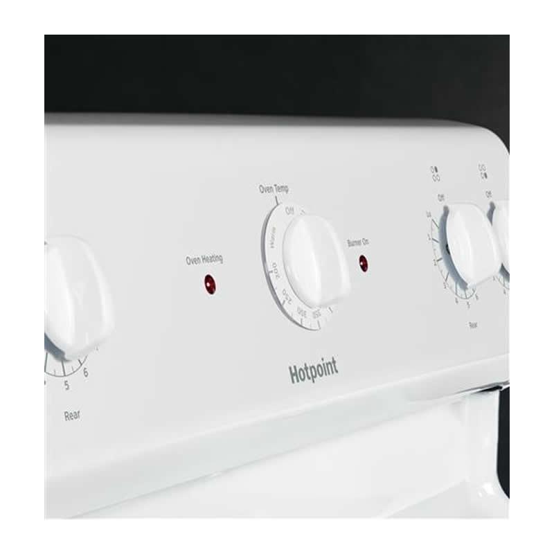 Hotpoint 30-inch Freestanding Electric Range RB525DHWW IMAGE 3