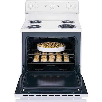 Hotpoint 30-inch Freestanding Electric Range RB525DHWW IMAGE 4