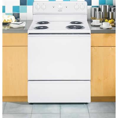 Hotpoint 30-inch Freestanding Electric Range RB525DHWW IMAGE 5