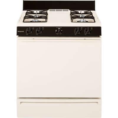 Hotpoint 30-inch Freestanding Gas Range RGB508PEFCT IMAGE 1