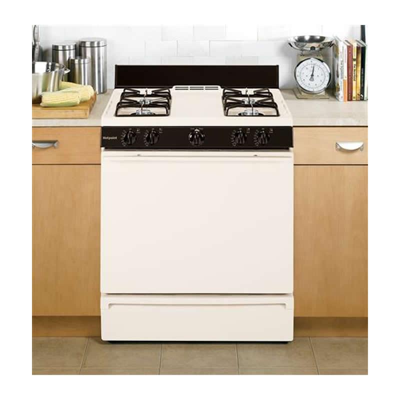 Hotpoint 30-inch Freestanding Gas Range RGB508PEFCT IMAGE 5