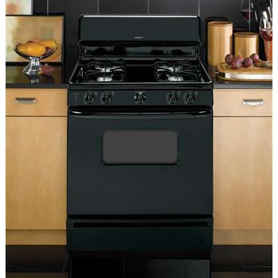 Hotpoint 30-inch Freestanding Gas Range RGB526DEHBB IMAGE 4