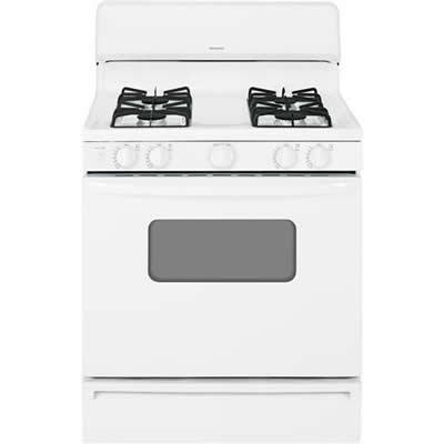 Hotpoint 30-inch Freestanding Gas Range RGB526DEHWW IMAGE 1